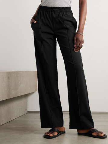 Matteau Wool-blend straight-leg pants