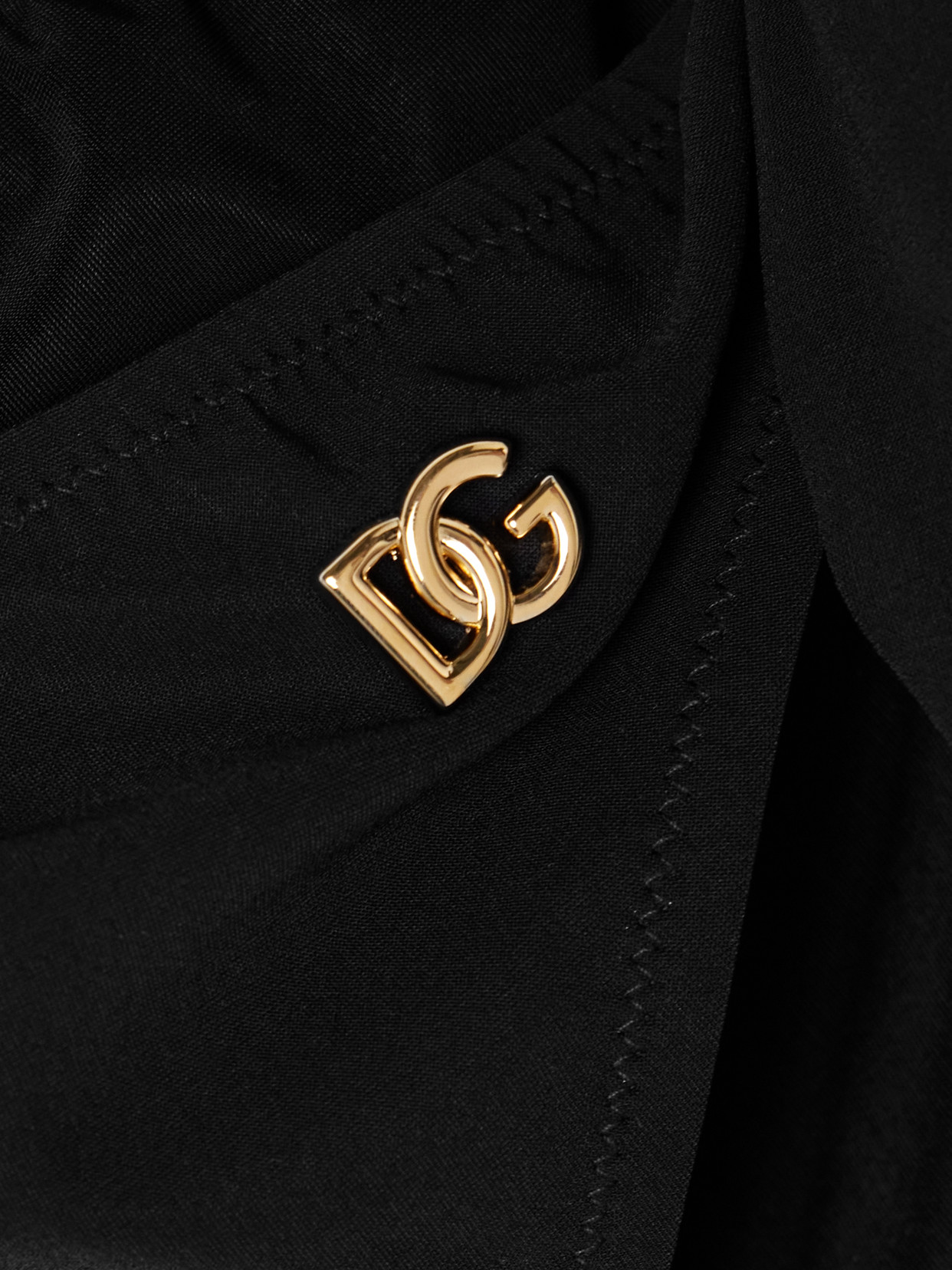 Dolce & Gabbana Embellished Bikini Briefs In Black