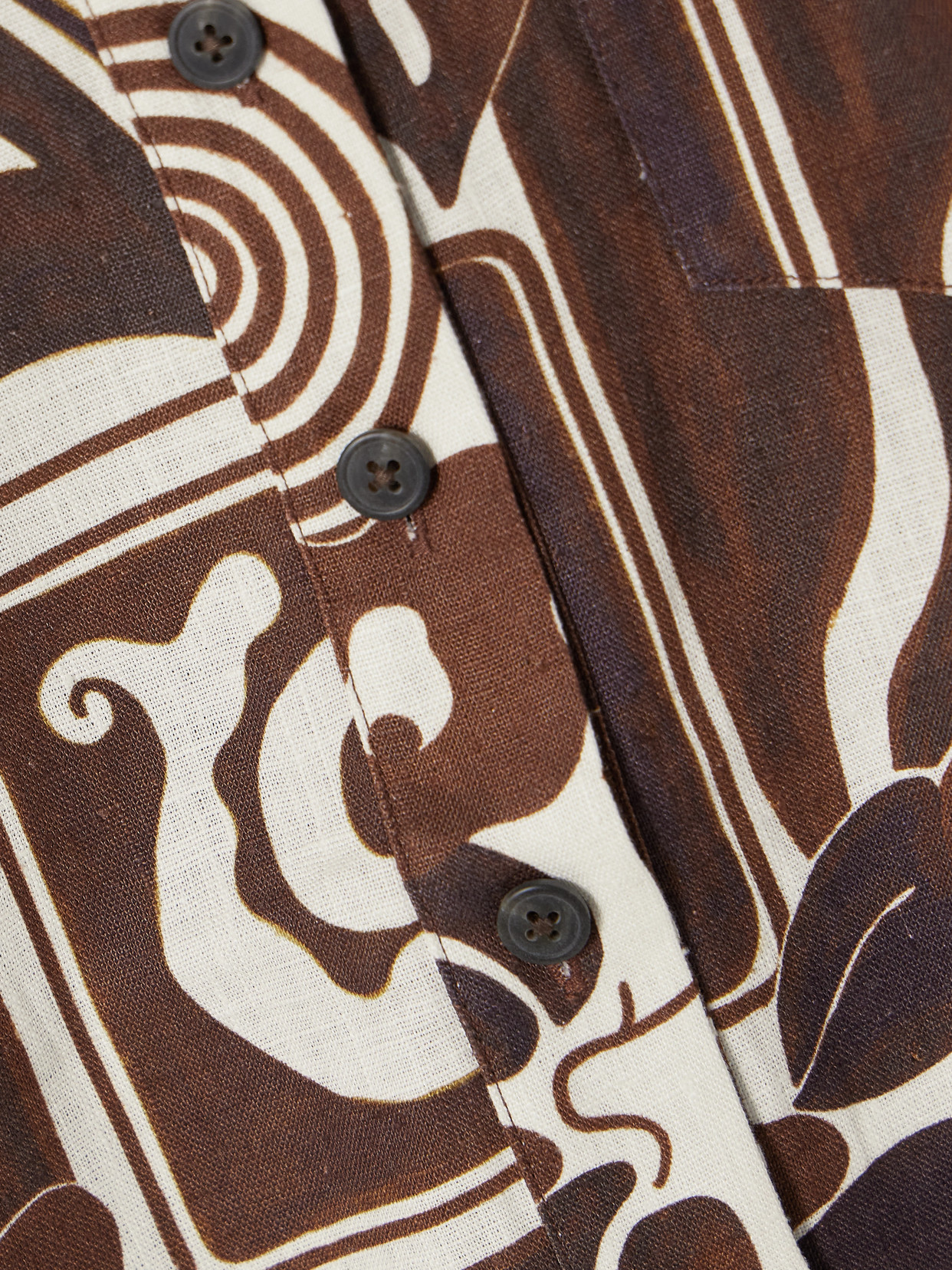 Finn Printed Hemp Shirt