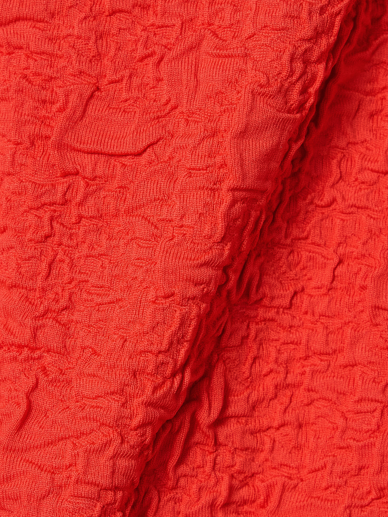 Mara Hoffman Emma Recycled-popcorn Swimsuit In Red