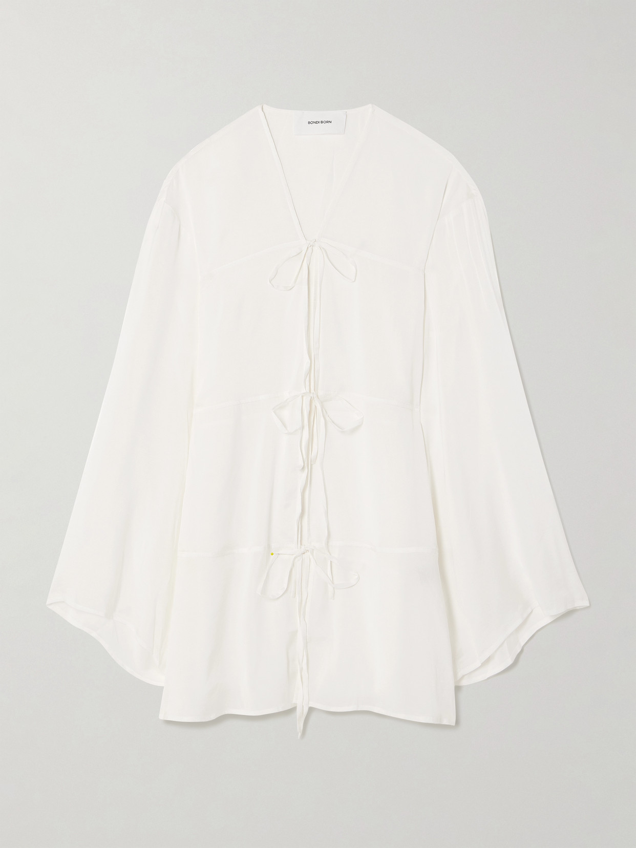 BONDI BORN - Tivoli Voile Coverup - White