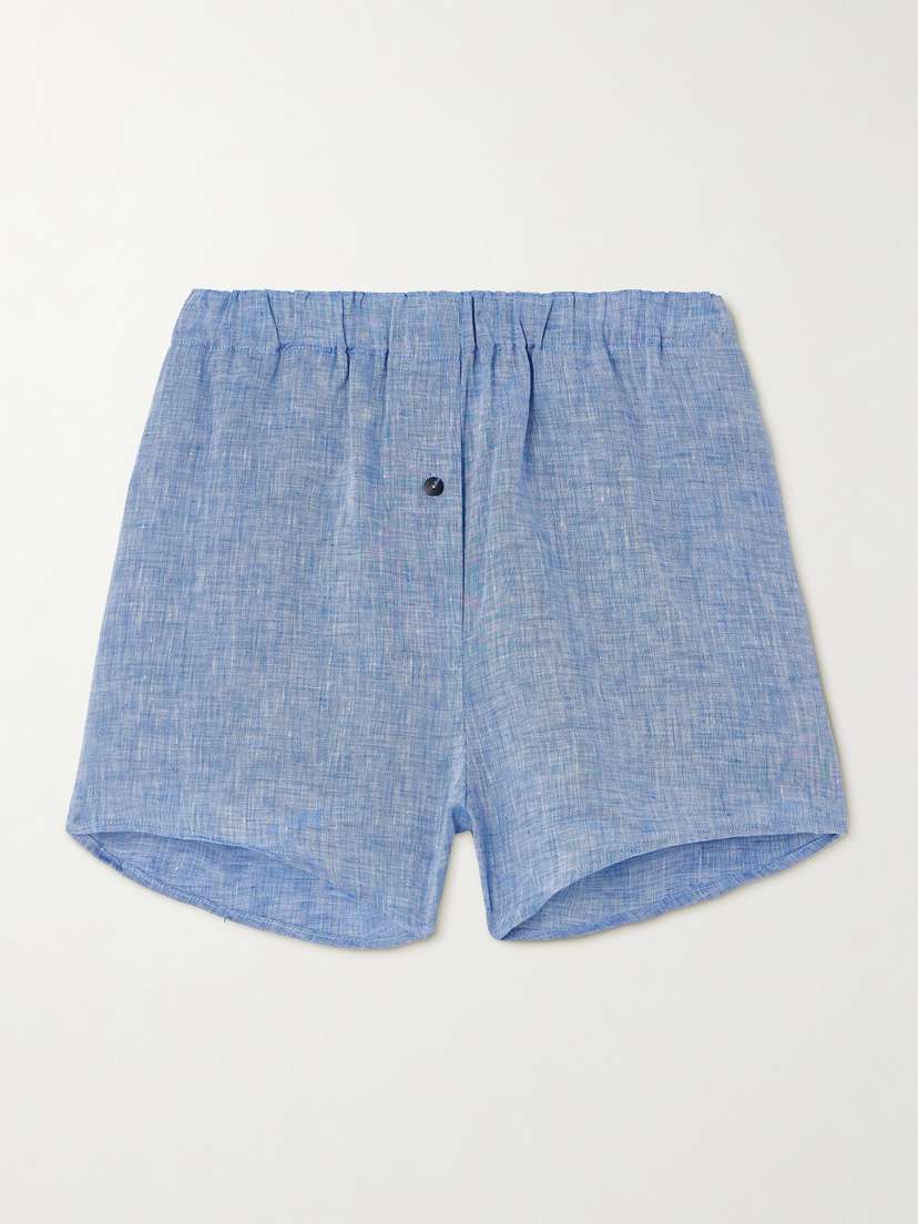 Bondi Born Leiden Organic Linen Shorts - x large