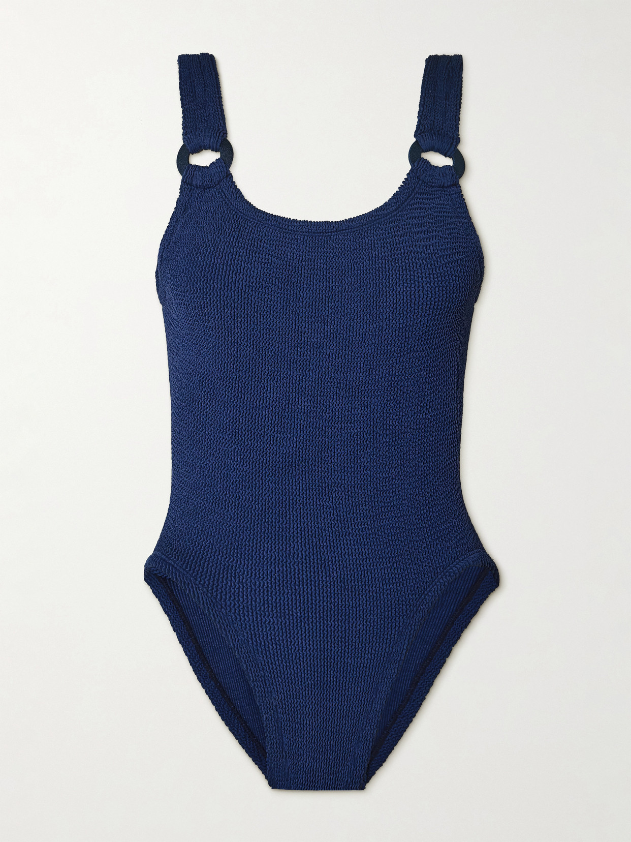 Hunza G Domino One Piece Swimsuit In Blue
