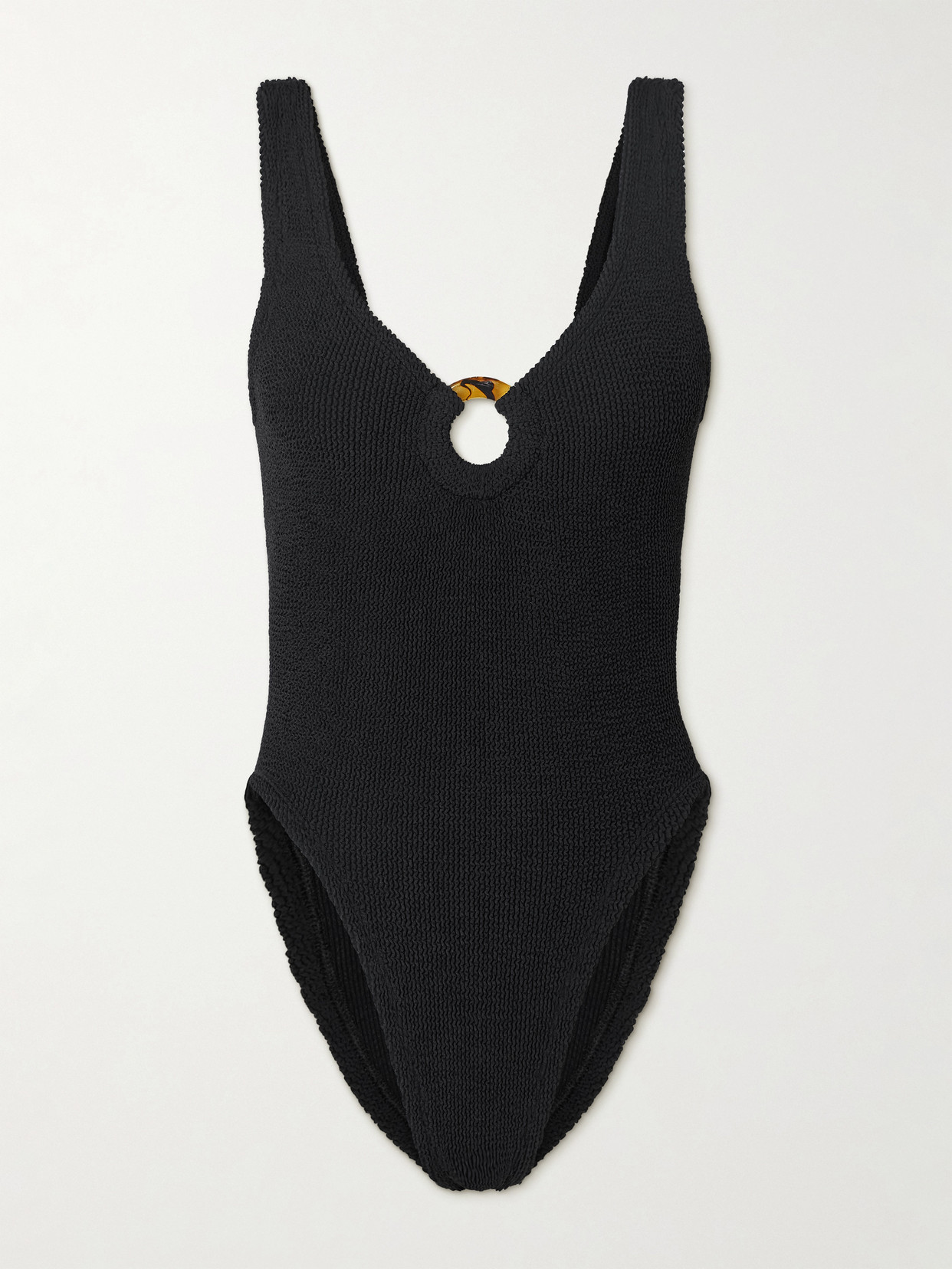 Hunza G Geraffter Celine Badeanzug In Black