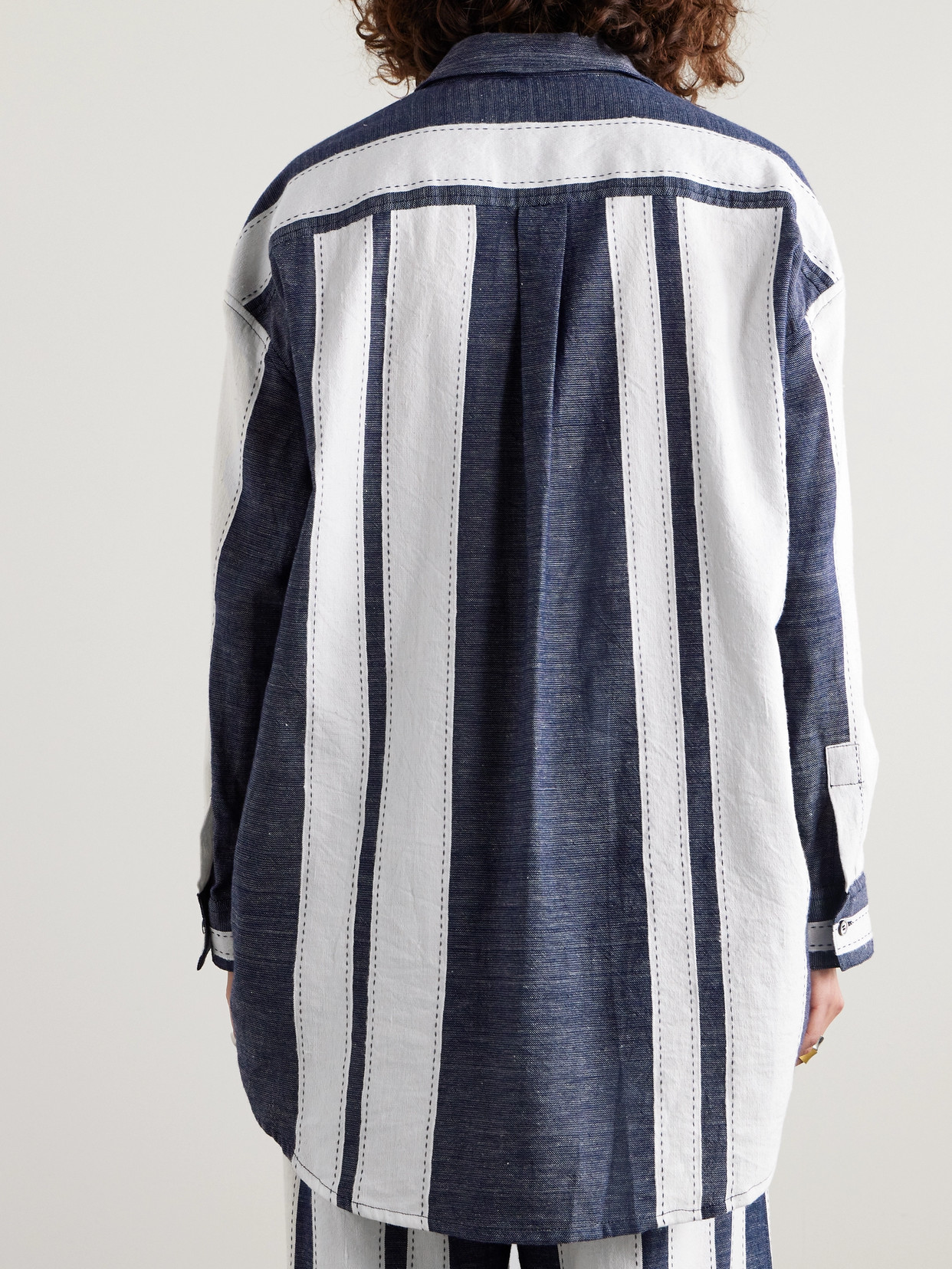 Mariam Striped Cotton Shirt
