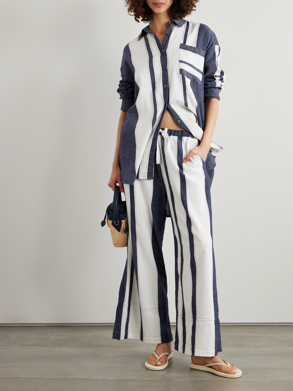 Mariam Striped Cotton Shirt