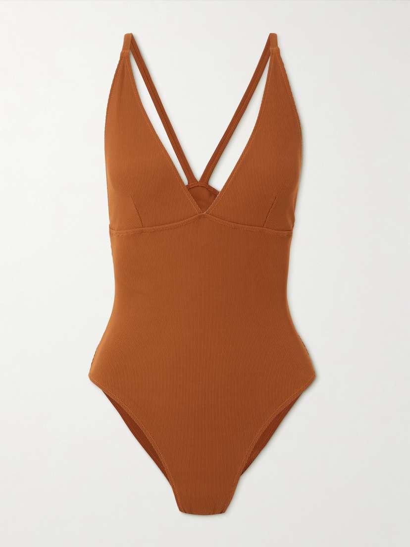 Lido Cinquantanove Ribbed Swimsuit - x large