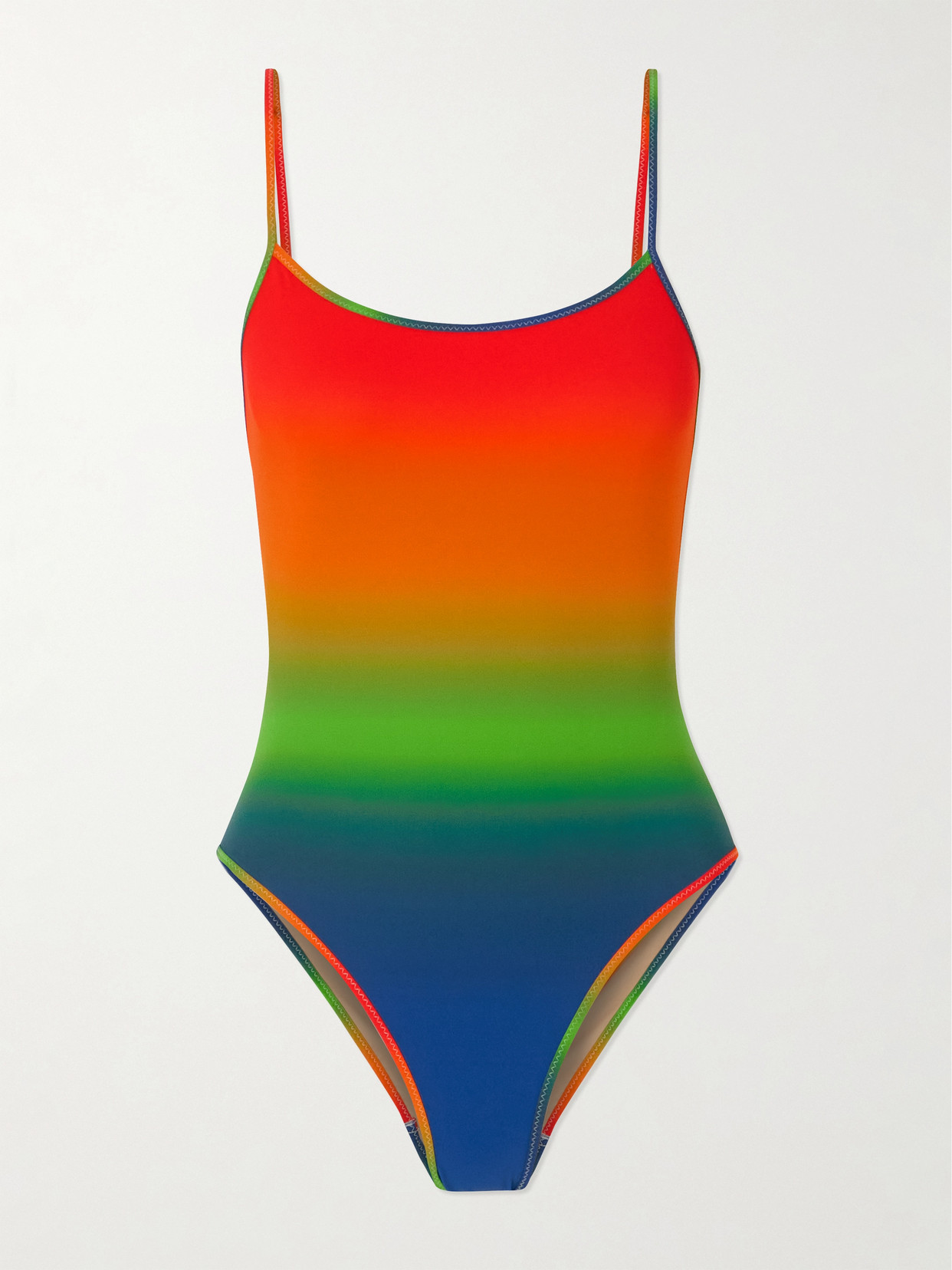 Lido Trentasei Dégradé Swimsuit In Multi