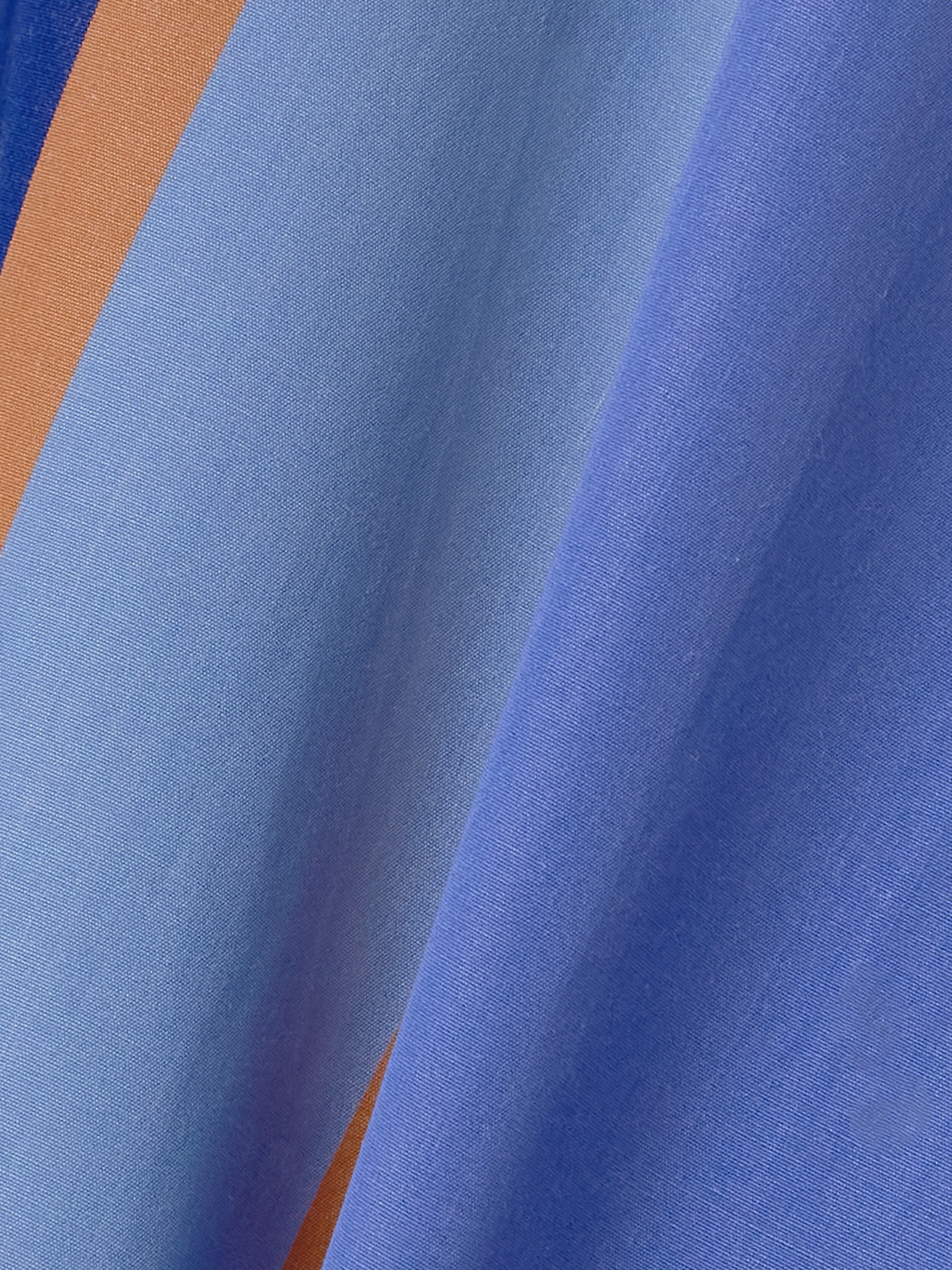 Thierry Colson Zouk Striped Cotton-poplin Shirt In Blue