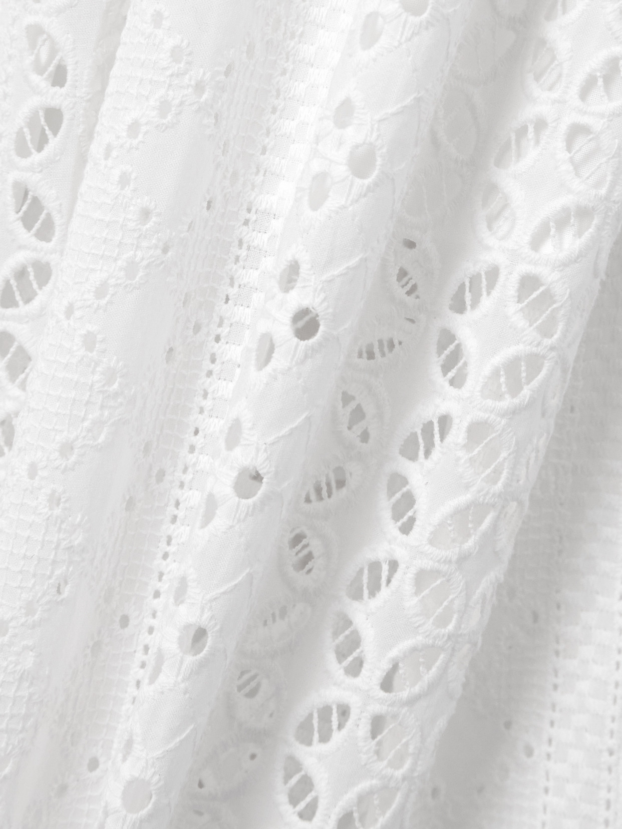 Loretta Caponi Cassiopea Bow-detailed Broderie Anglaise And Cotton-poplin Maxi Dress In White