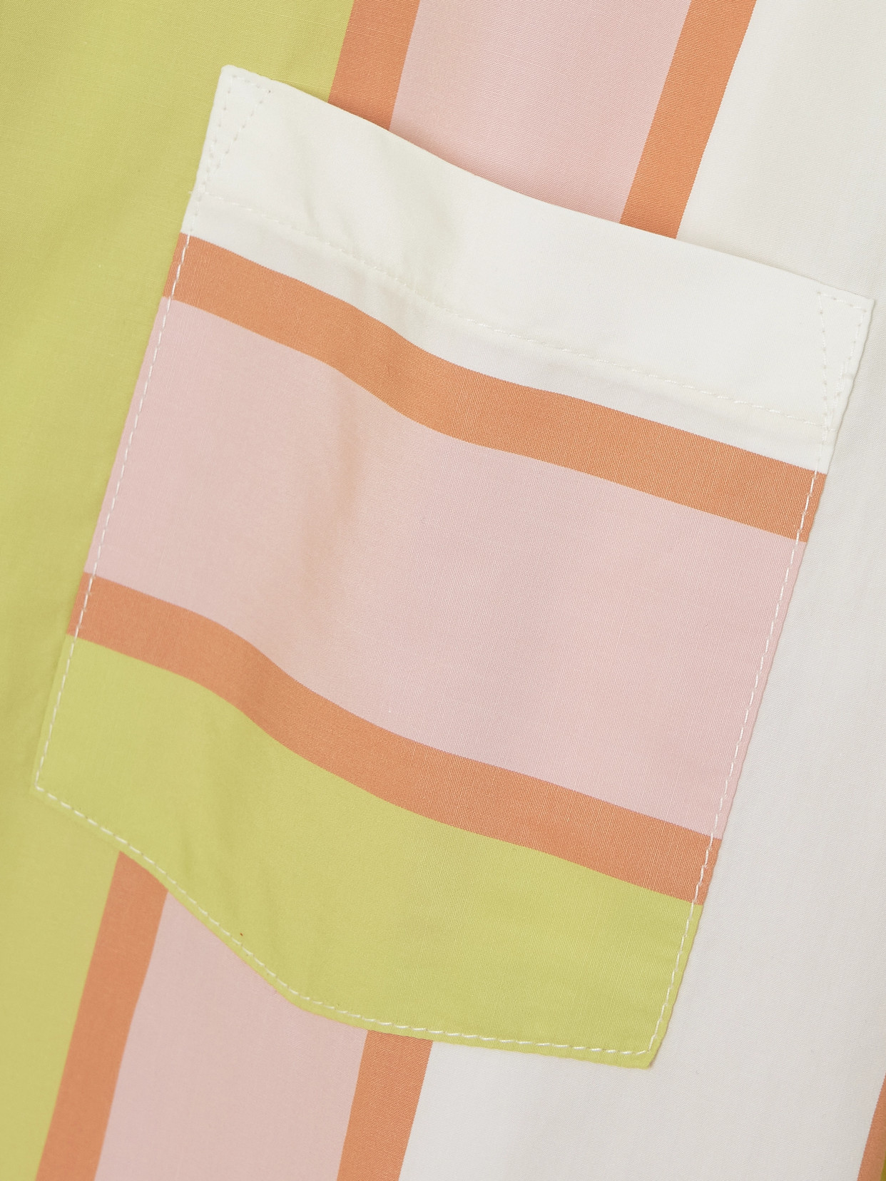 Thierry Colson Zouk Striped Cotton-poplin Shirt In Pink