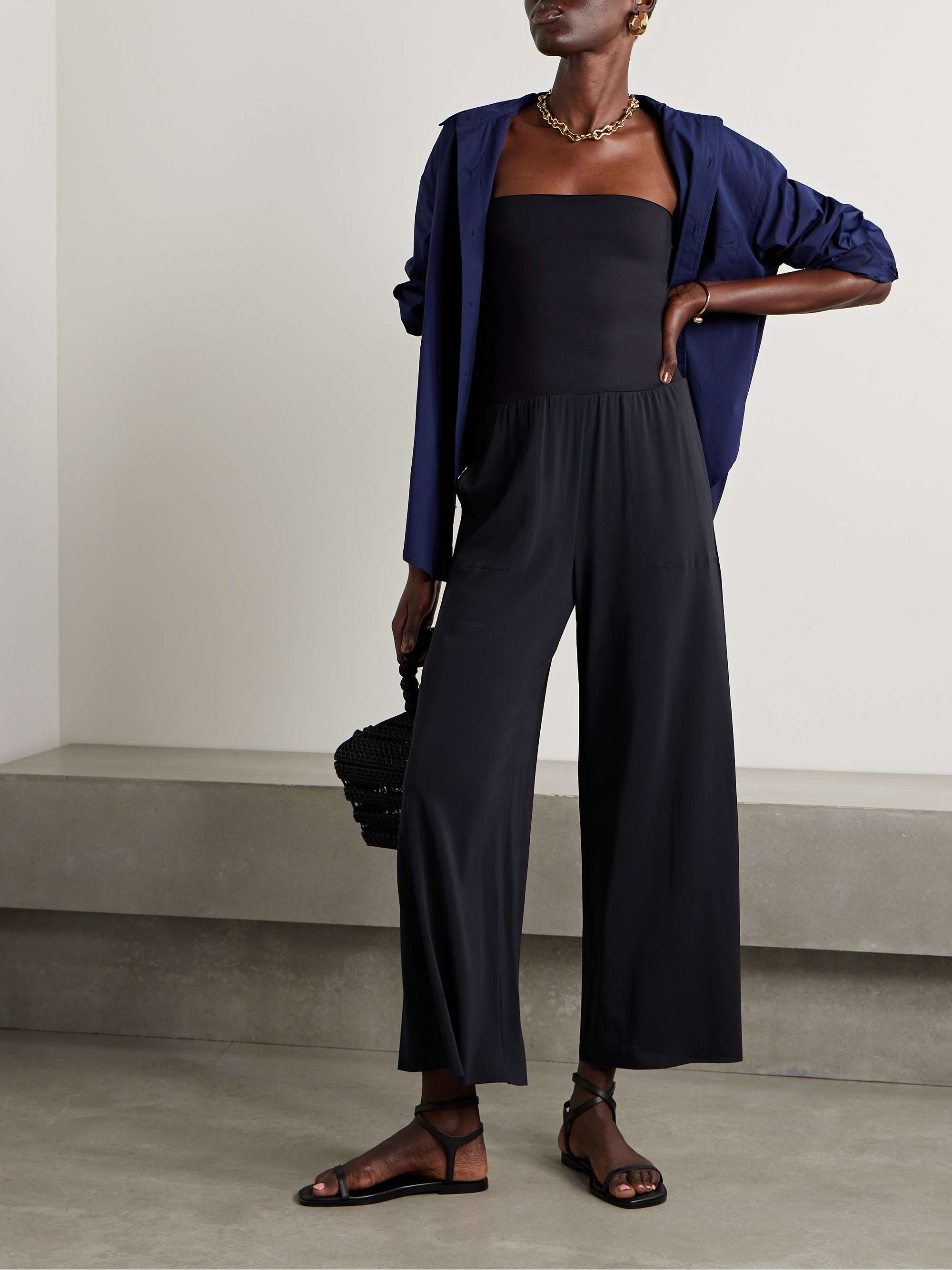 ERES Les Essentiels Dao convertible stretch jersey jumpsuit NET A PORTER