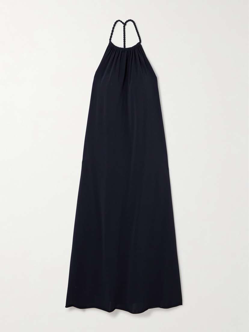 Eres Sheila Braided Ruched Jersey Coverup