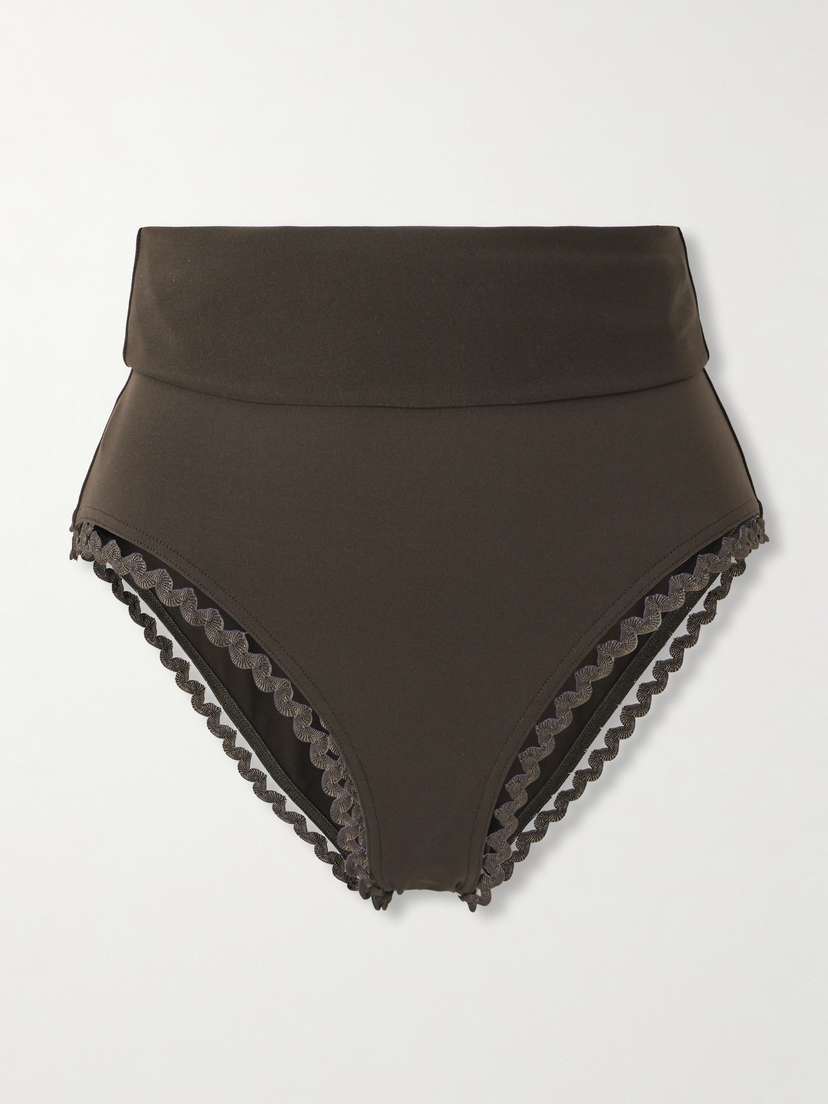 Eres Fever Hit Ric Rac-trimmed Bikini Briefs