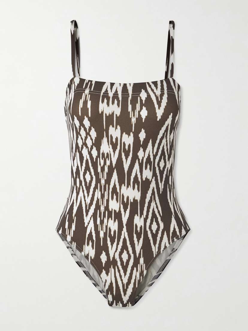 Eres Wind Cloud Aquarelle Printed Swimsuit