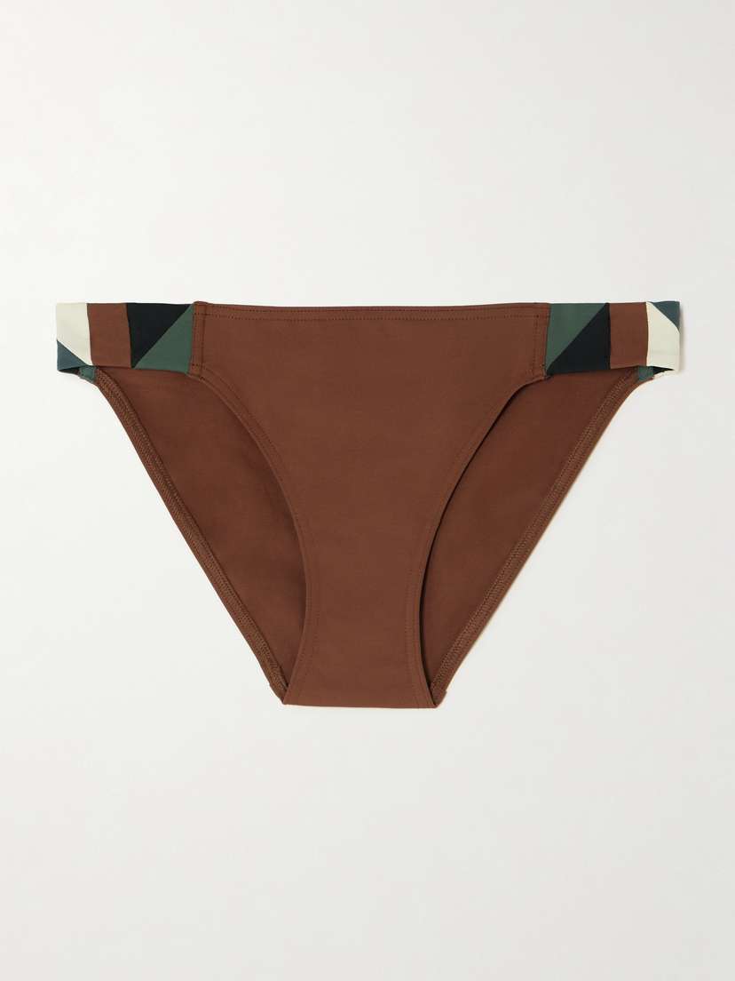 Eres Poésie Patchwork Bikini Briefs