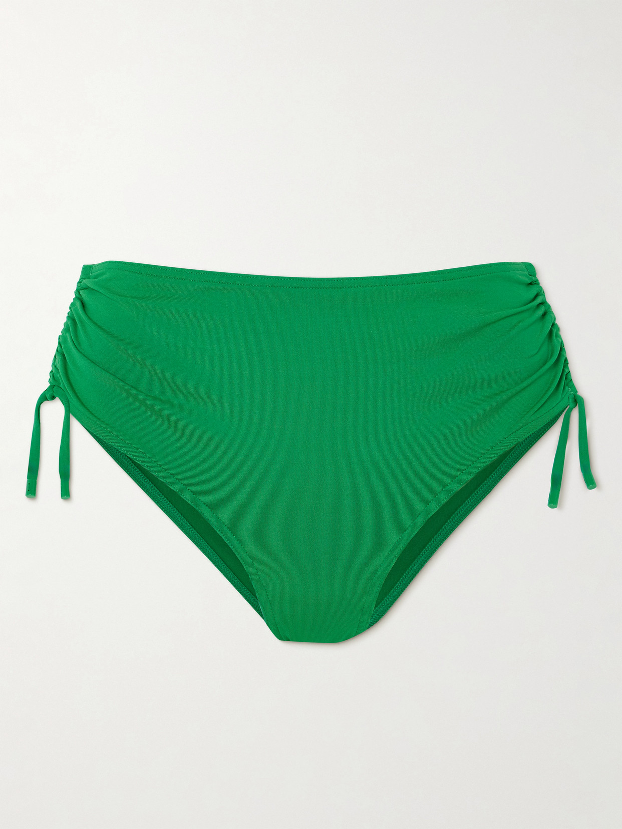 Shop Eres Java Ever Ruched Bikini Briefs In Green