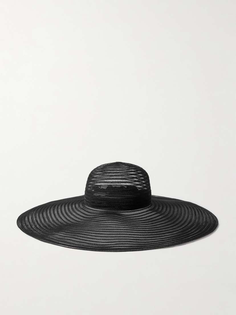 Eugenia Kim Sunny Ribbed Mesh Sunhat