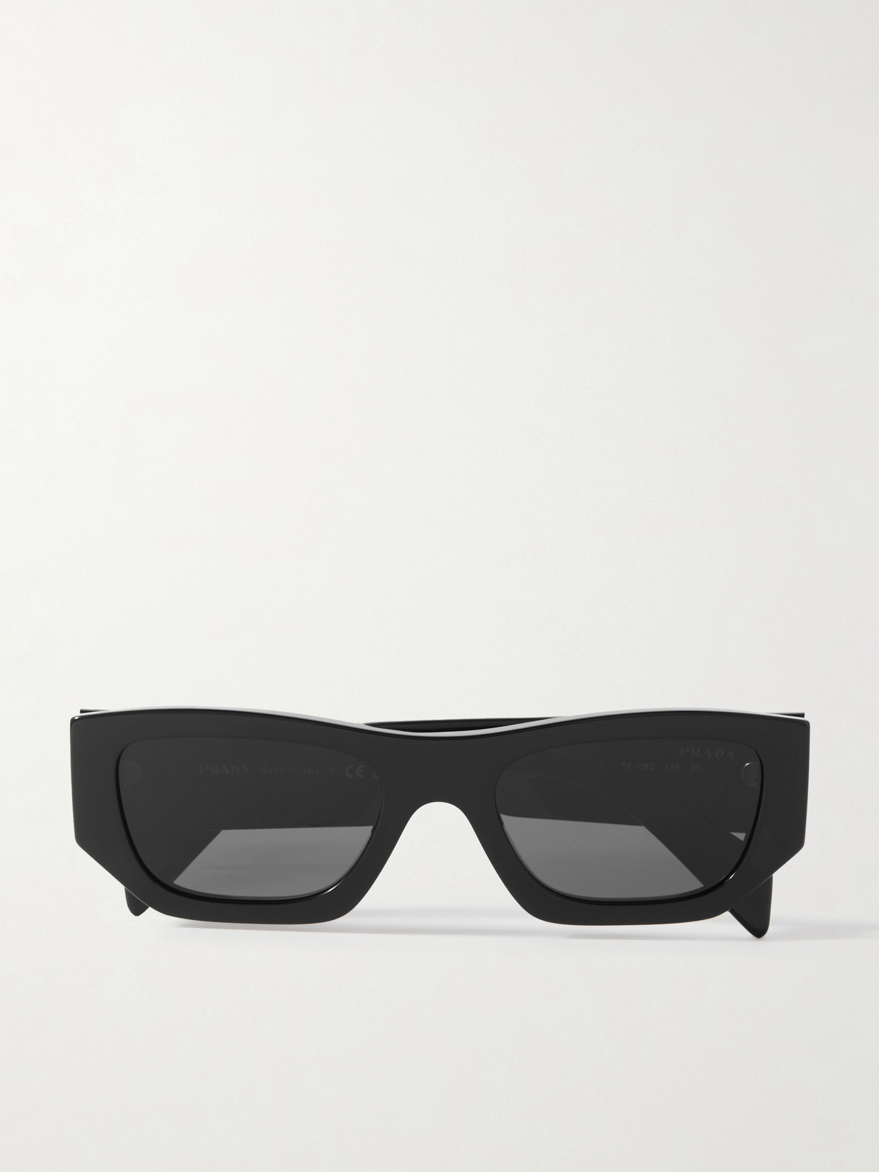 Prada D-frame Acetate Sunglasses In Black