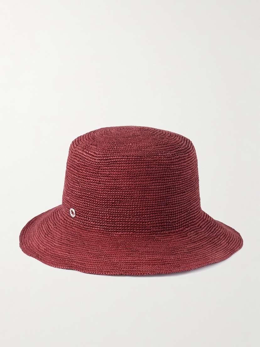 Loro Piana Airi Straw Bucket Hat