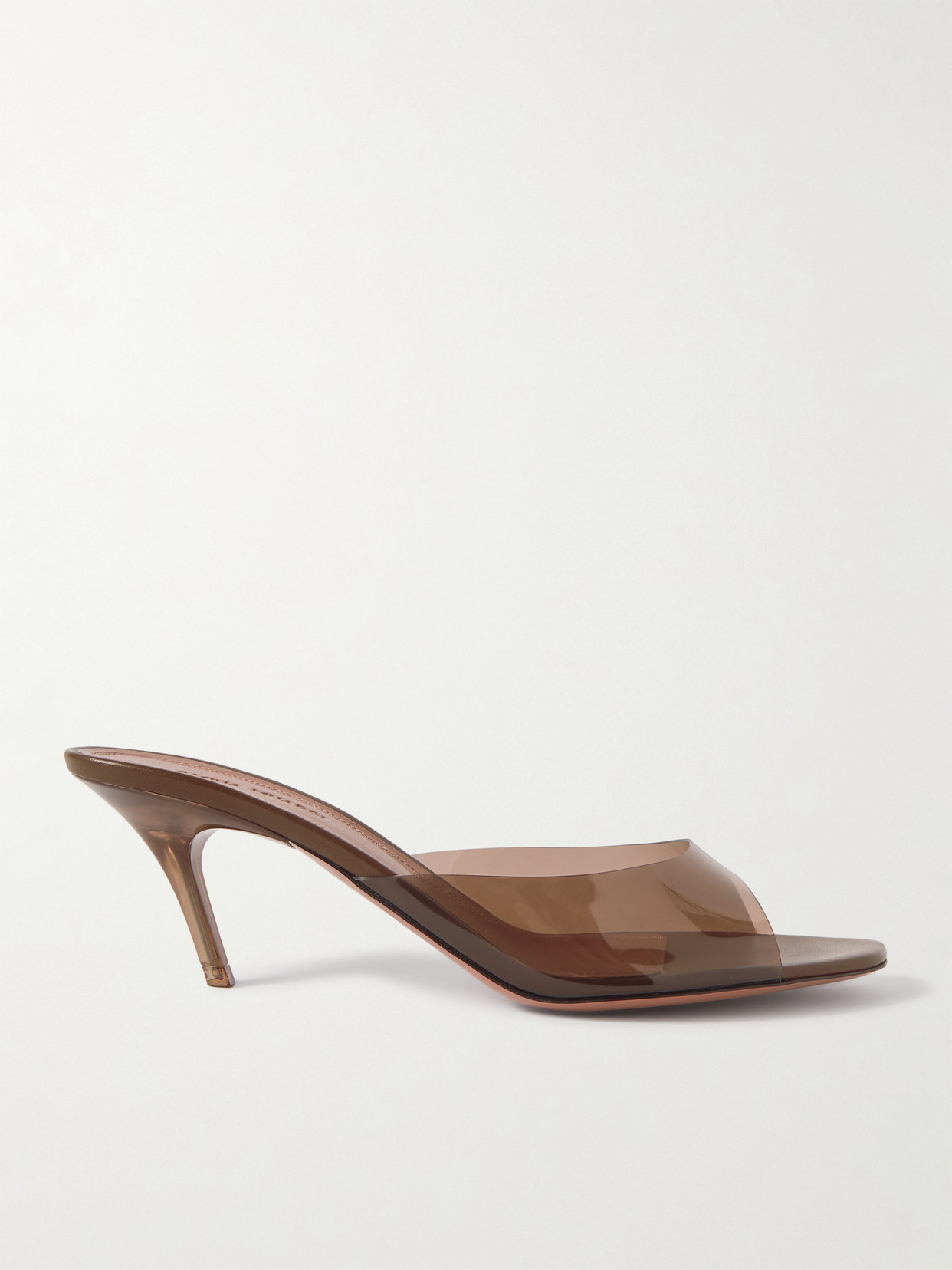 AMINA MUADDI ALEXA PVC MULES