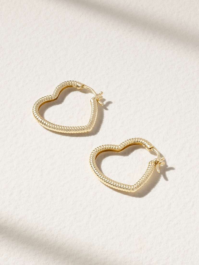Yvonne Léon 9-karat Gold Hoop Earrings