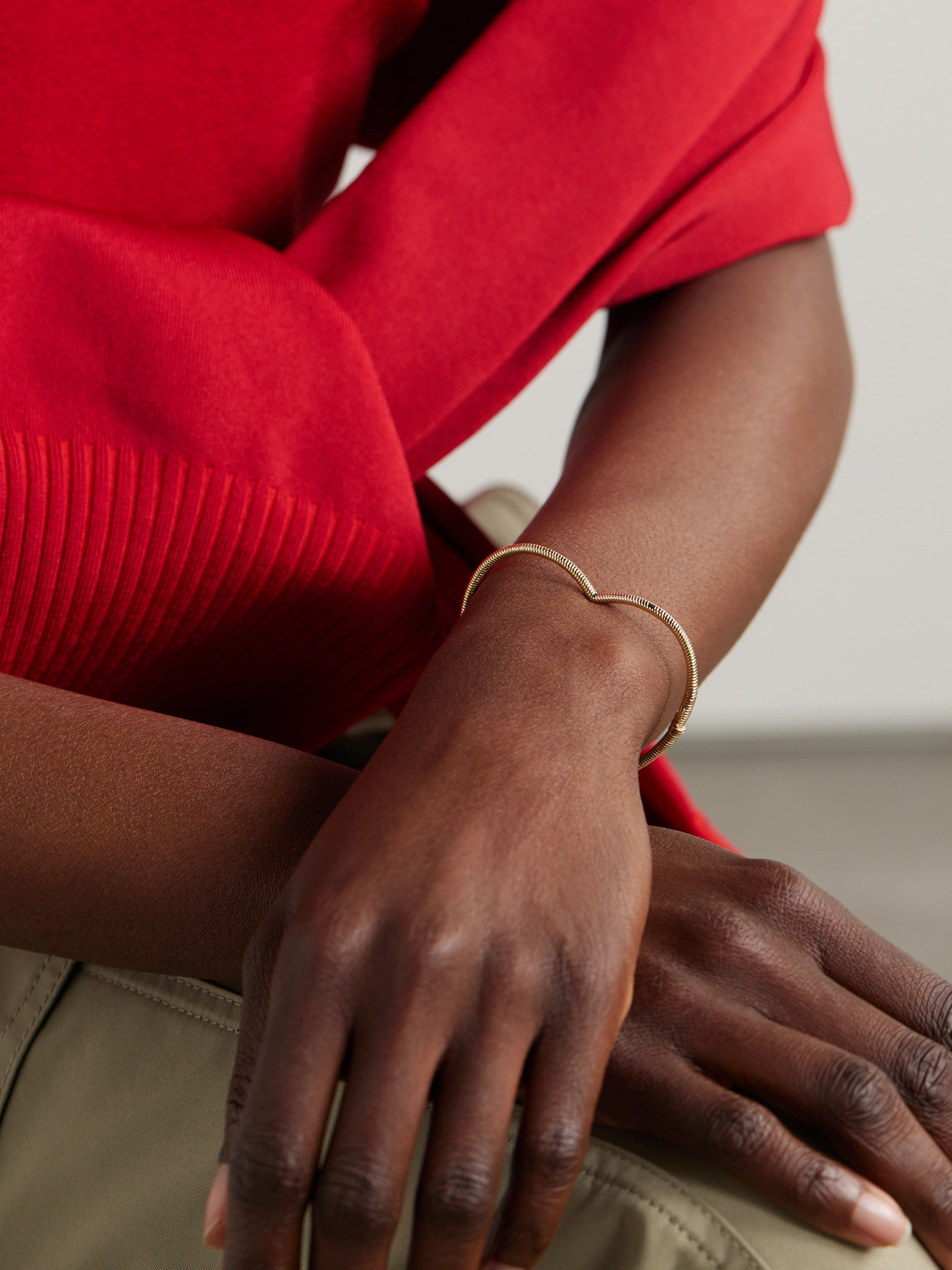 Yvonne Léon 9-karat Gold Bracelet In Gold