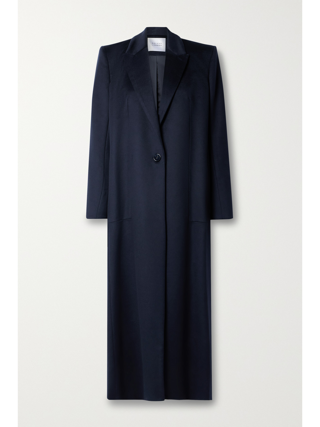 Galvan - Boyfriend Wool-felt Coat - Blue