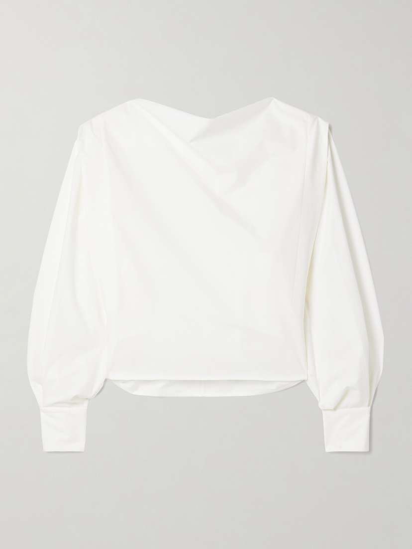 Salon 1884 + Net Sustain Calne Cotton-poplin Blouse