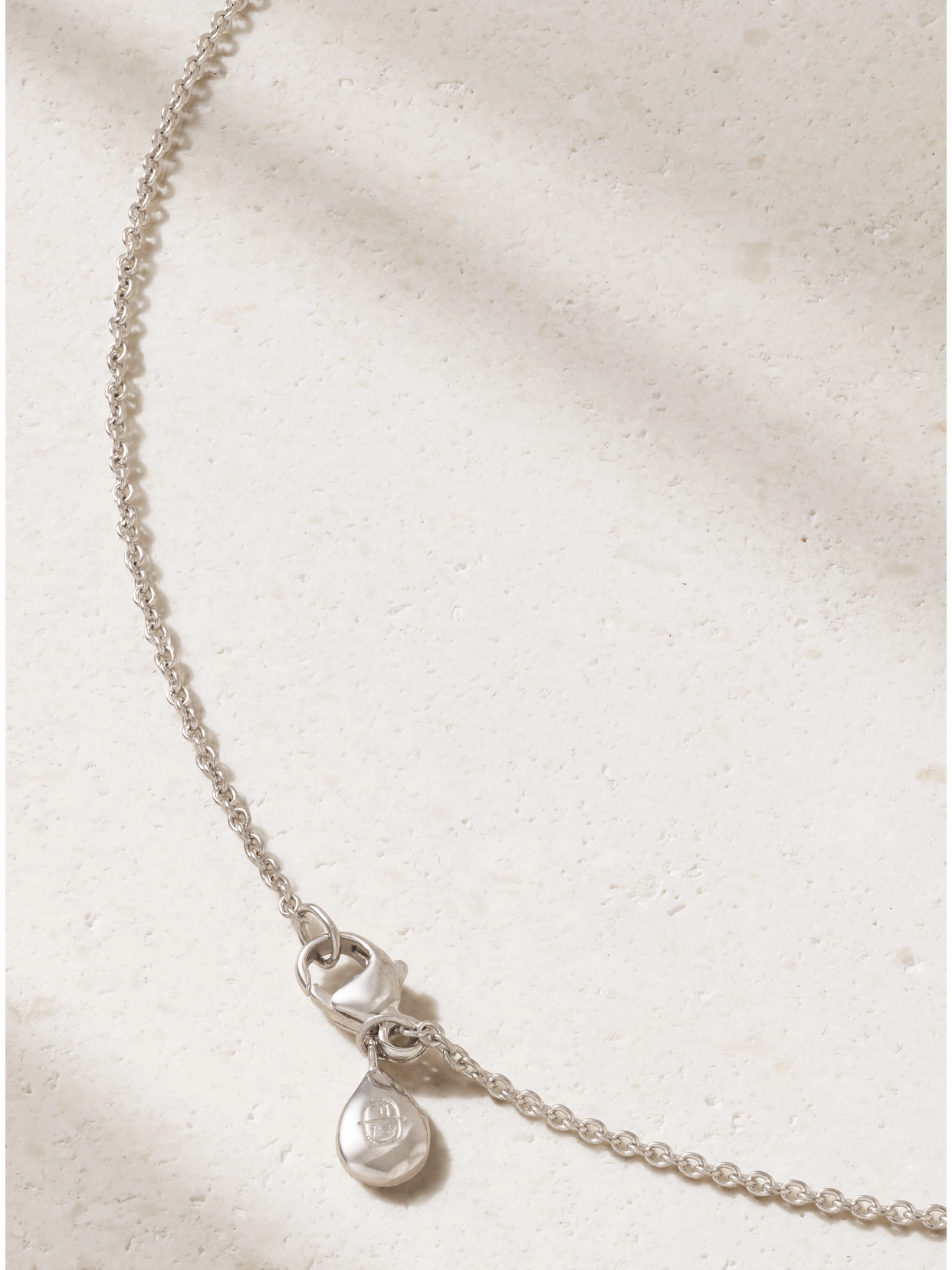 Fabergé Heritage Palais 18-karat White Gold, Diamond And Enamel Necklace In Gold