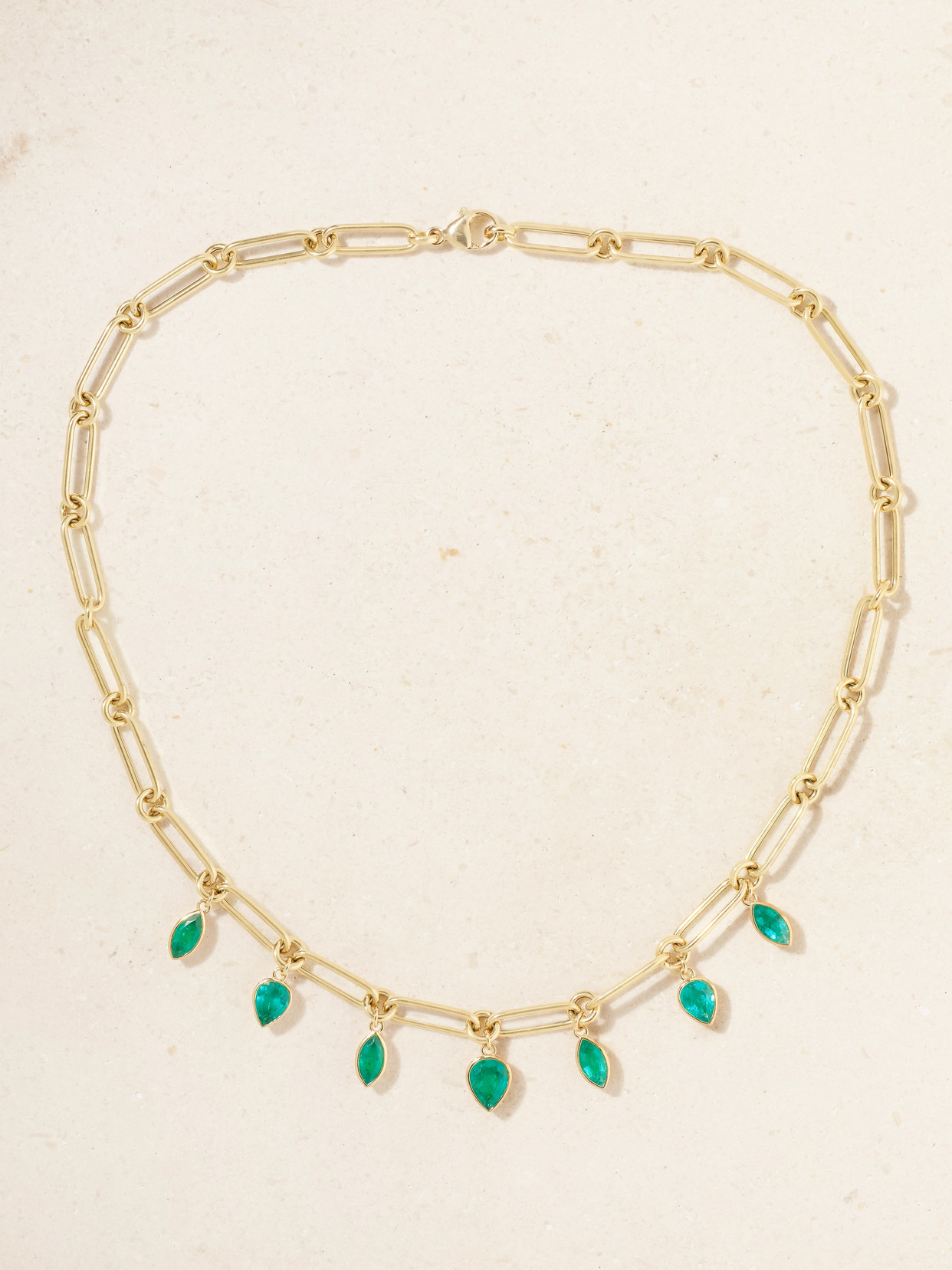 Sorellina Nomad 18-karat Emerald Necklace