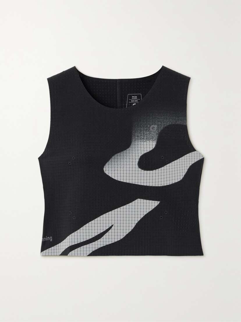 ON Pace Printed Stretch Recycled-jersey Tank