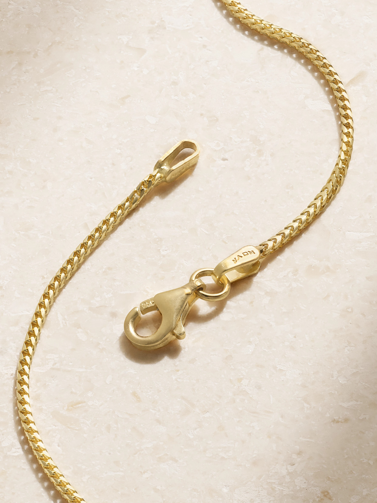 Established Get Lucky 18-karat Gold Multi-stone Necklace In Gold