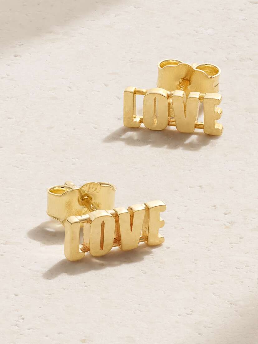 Established Love 14-karat Gold Earrings