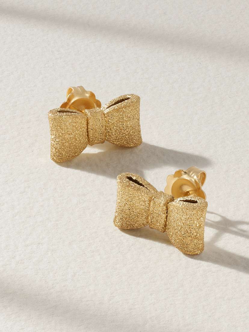 Carolina Bucci Tutto Per Te Florentine 18-karat Gold Earrings