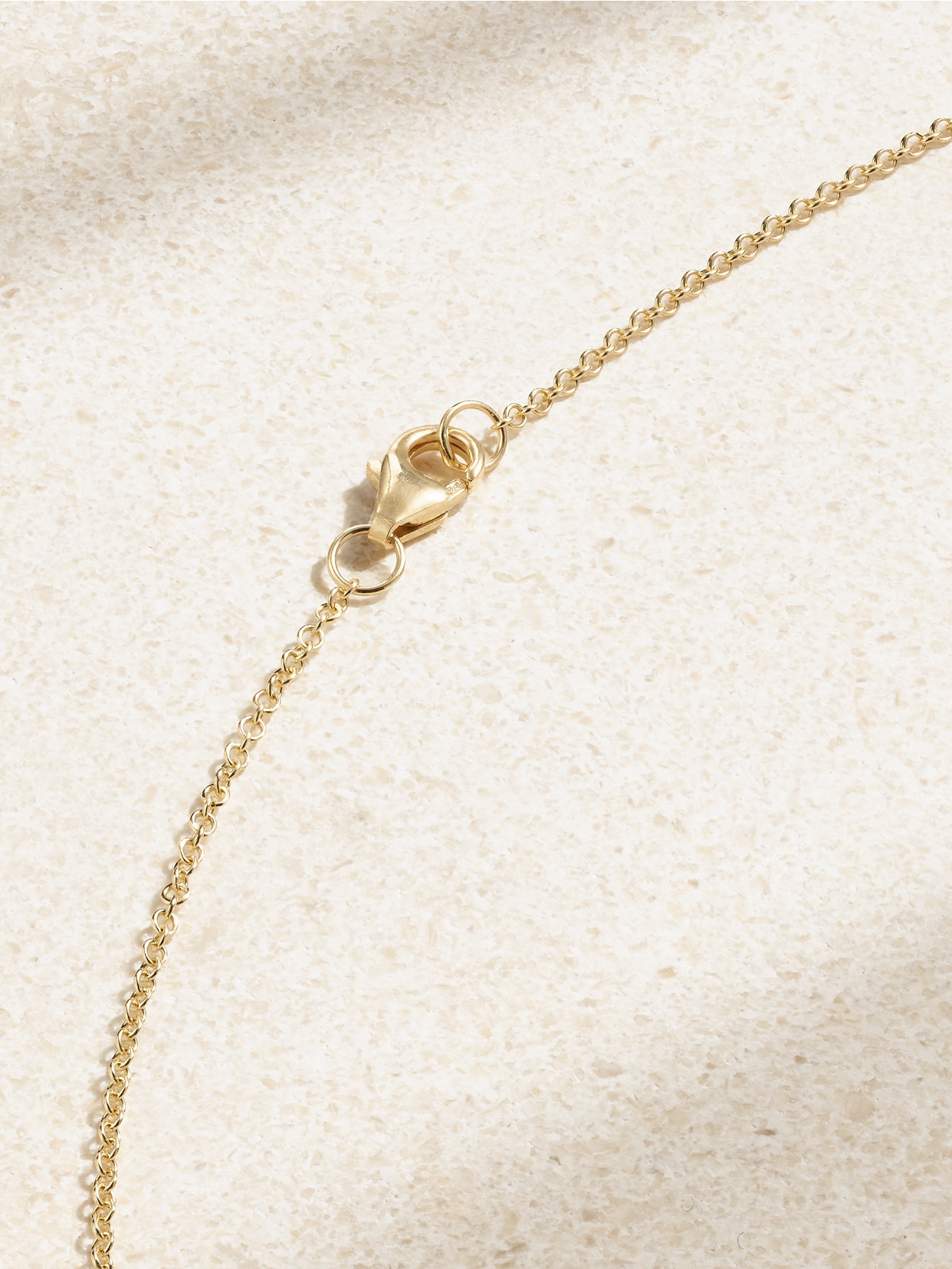 Brent Neale Mini Mushroom 18-karat Gold, Opal And Diamond Necklace In Gold