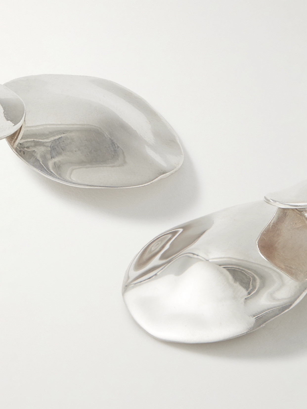 Agmes Stella Recycled Silver Earrings In Silver