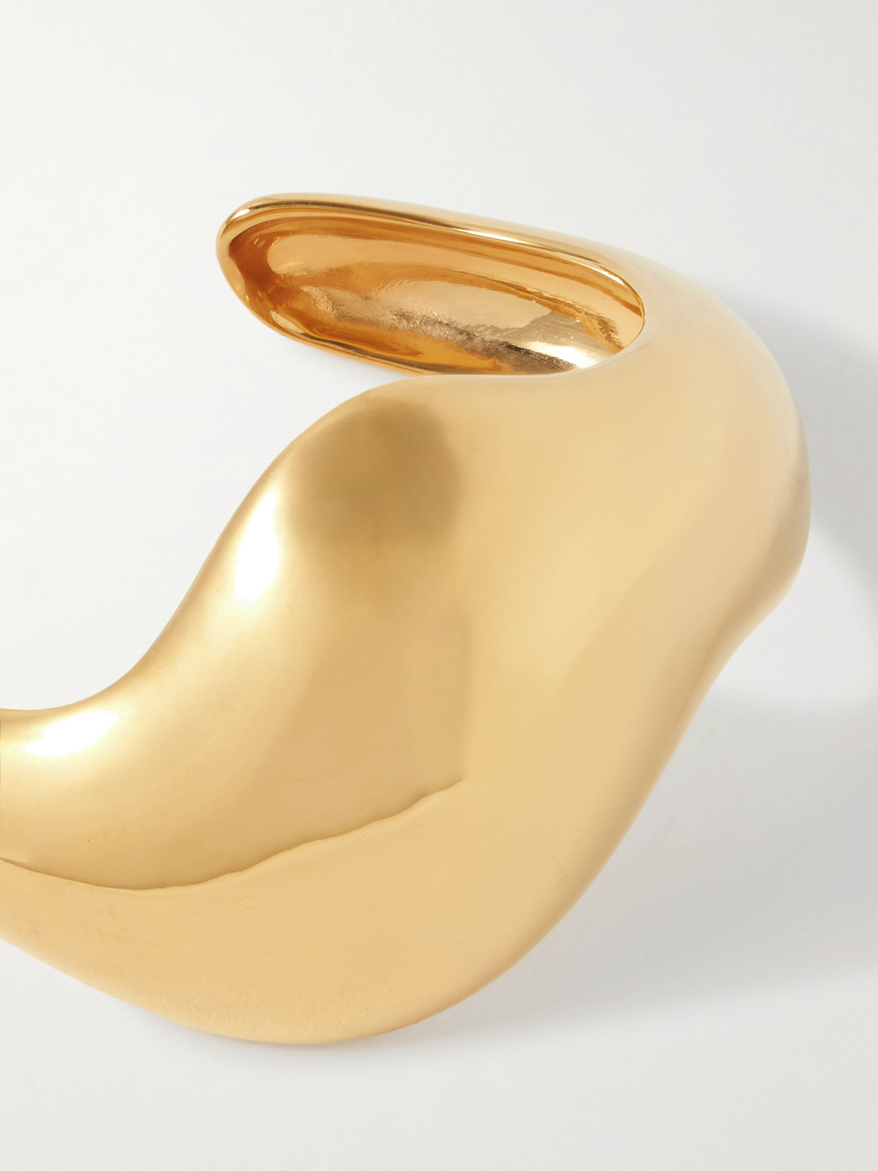 Agmes Claudia Recycled Gold Vermeil Cuff In Gold