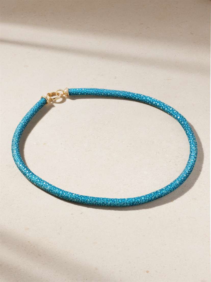 Mason and Books 14-karat Gold Stingray Necklace