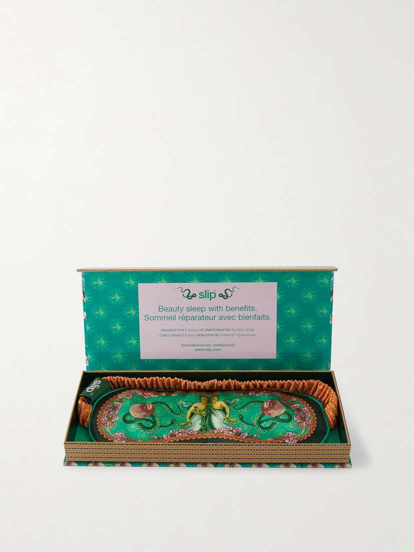 Slip Gemini Printed Silk Sleep Mask