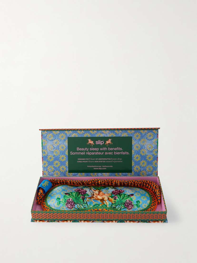 Slip Sagittarius Printed Silk Eye Mask