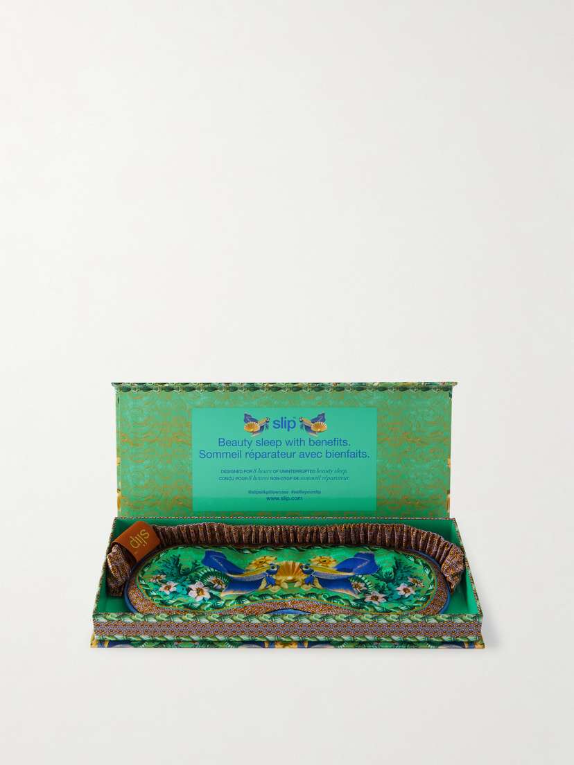 Slip Pisces Printed Silk Sleep Mask