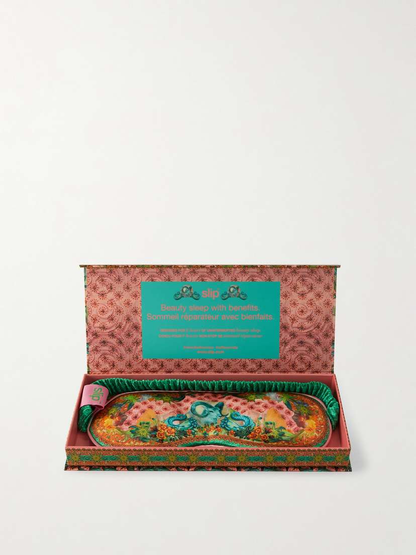 Slip Capricorn Printed Silk Sleep Mask
