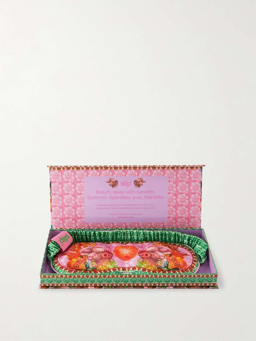 Slip Aries Printed Silk Sleep Mask