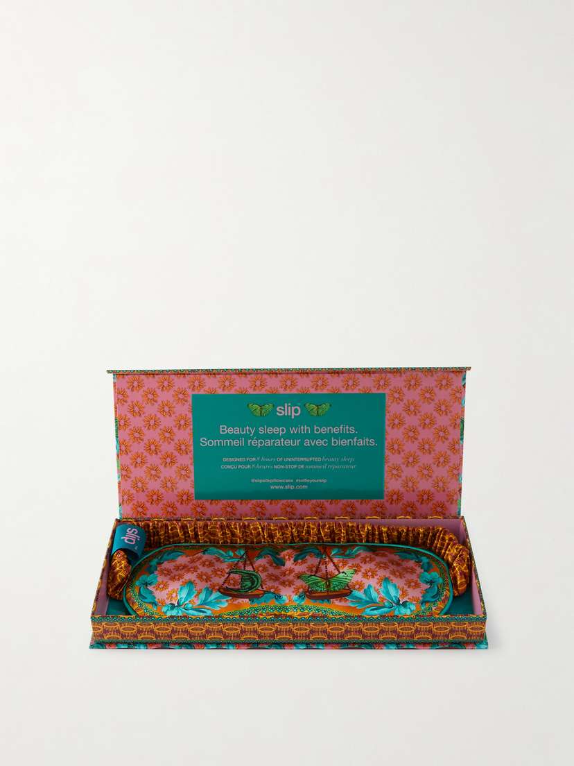 Slip Libra Printed Silk Sleep Mask