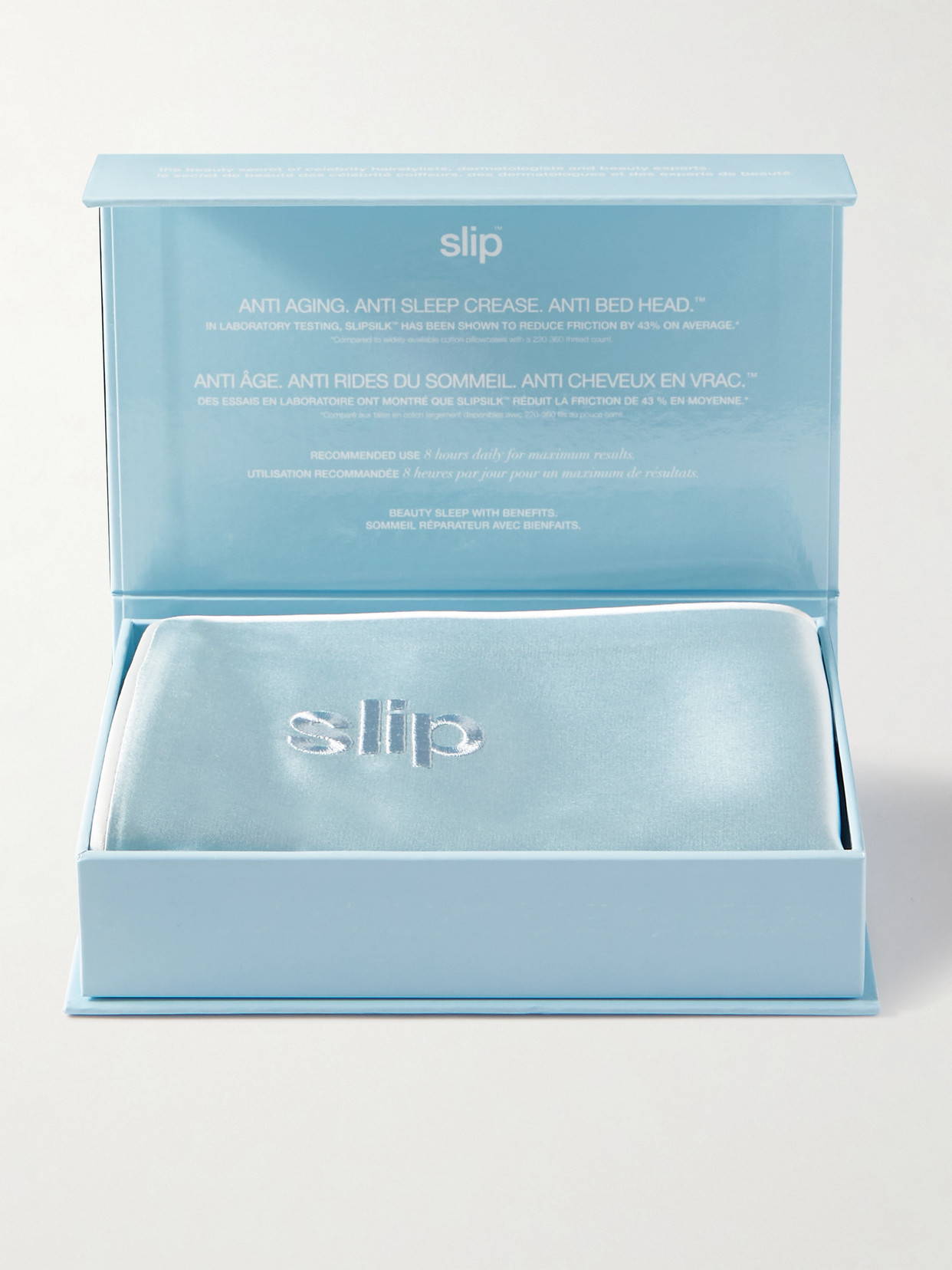 Slip - Meribella Limited Edition Slipsilk™ Queen Pillowcase - Blue