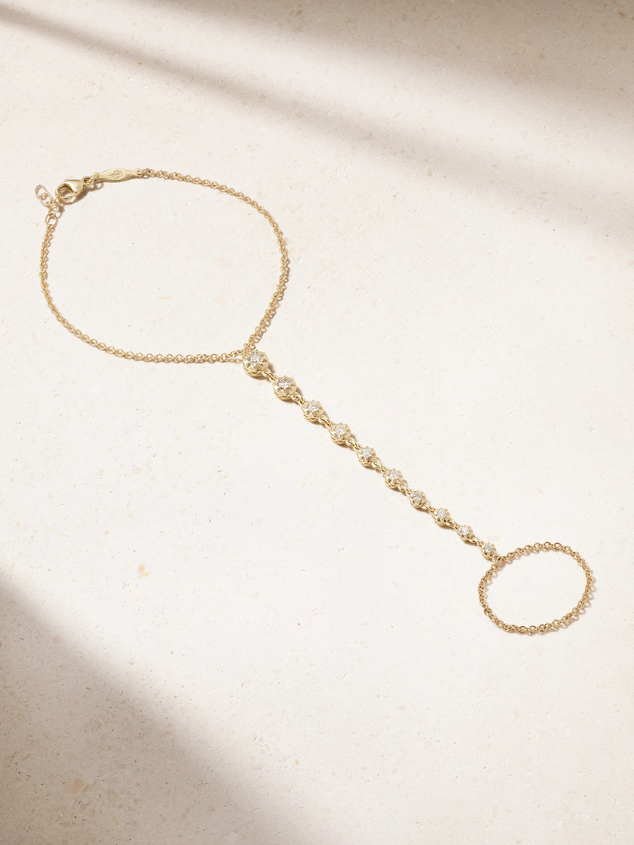 Jacquie Aiche Sophia 14-karat  Diamond Hand Piece