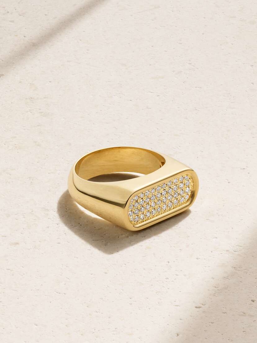 Established 18-karat Gold Diamond Ring