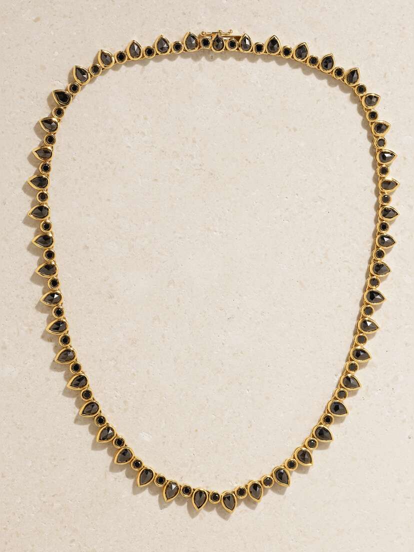 Established 18-karat Gold Diamond Necklace