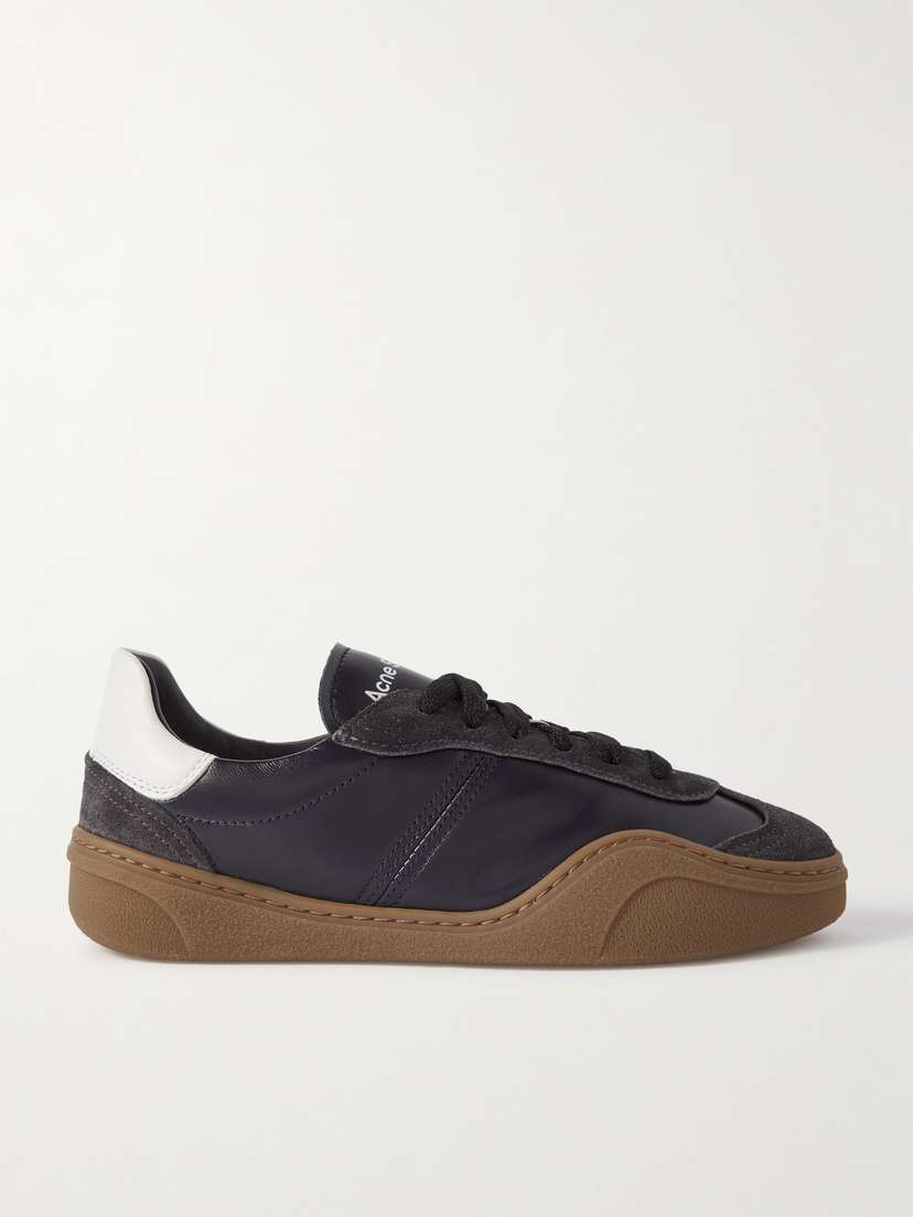 Acne Studios Leather And Suede Sneakers